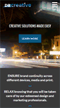 Mobile Screenshot of dbcreativemedia.com